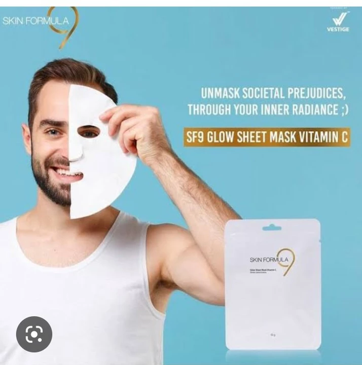 SFG glow sheet mask vitamin C  uploaded by business on 12/16/2022