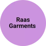 Business logo of Raas garments