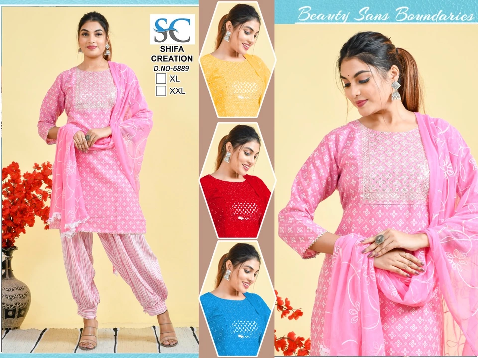 Post image I want 1-10 pieces of Kurta set at a total order value of 1000. I am looking for XL XXL XXXL . Please send me price if you have this available.