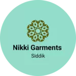 Business logo of Nikki garments