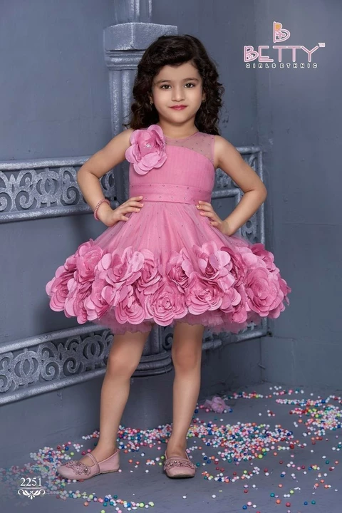 Baby party wear frocke  uploaded by Mihir manufacturing on 12/17/2022