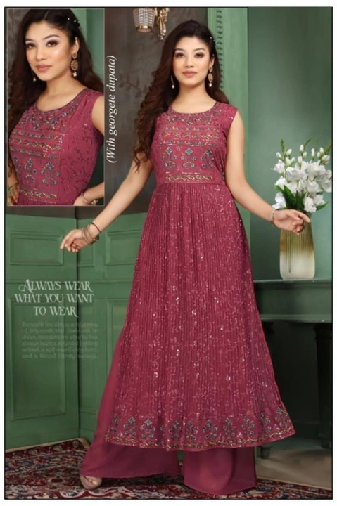 Designer suit uploaded by Agarwal Fashion  on 12/17/2022