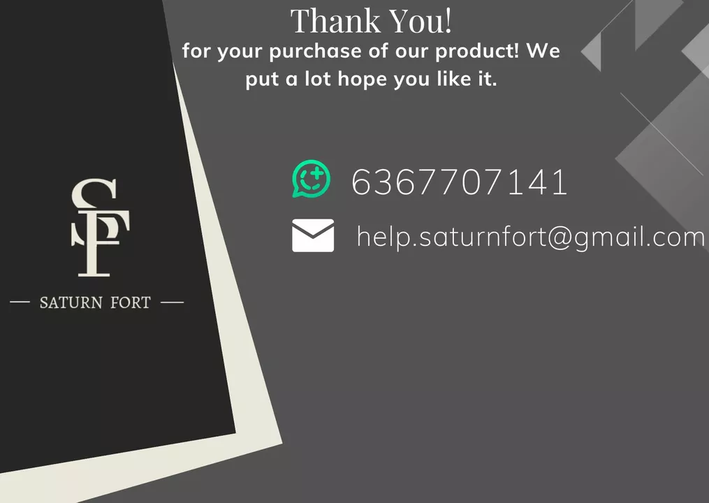 Visiting card store images of Saturn Fort Wears
