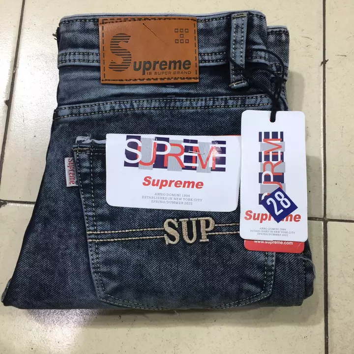 Denim jeans  uploaded by Jaipur wholesale mart on 12/17/2022
