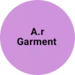 Business logo of A.R garment