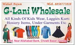 Business logo of G-lani Wholesale