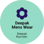 Business logo of Deepak mens wear
