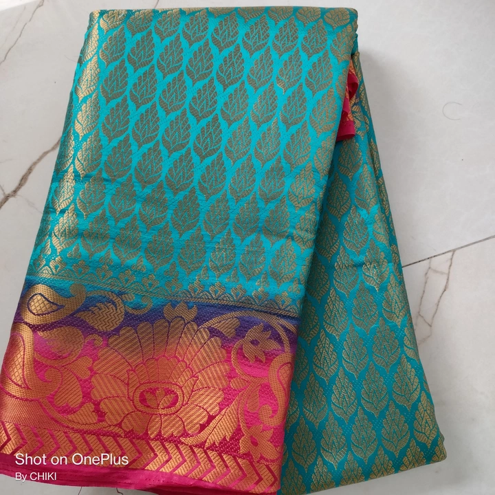 Wooven Jacquard Zari Silk saree  uploaded by business on 12/17/2022