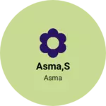 Business logo of Asma,s