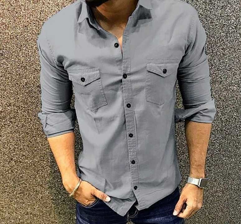 Post image Classy Graceful Men Shirts

Fabric: Cotton
Sleeve Length: Long Sleeves
Pattern: Solid
Multipack: 1
Sizes:
XL (Chest Size: 40 in, Length Size: 29 in) 
L (Chest Size: 38 in, Length Size: 28 in) 
M (Chest Size: 42 in, Length Size: 30 in)