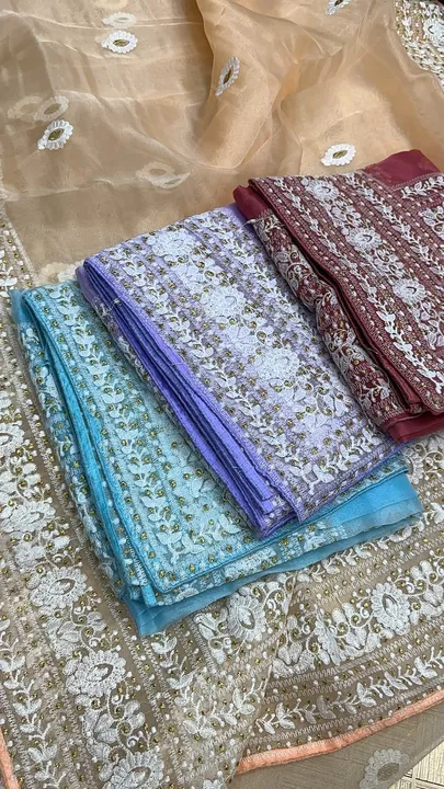 Organiza saree with aari work uploaded by business on 12/17/2022