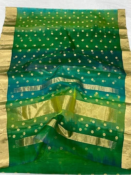 Chanderi handloom saree onlain sof my contact only WhatsApp me 940 7247 240 uploaded by business on 2/2/2021
