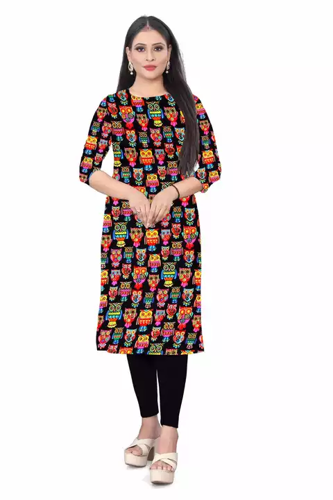 Crepe kurti uploaded by A fashion on 12/17/2022