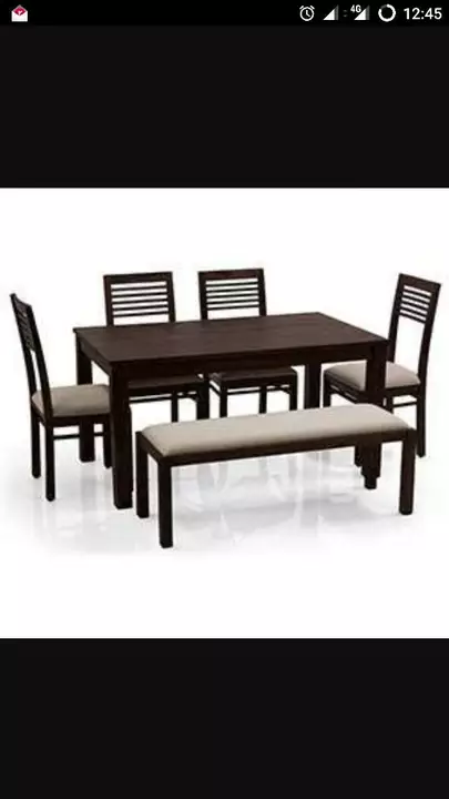 Earthwood dinning set uploaded by business on 12/17/2022
