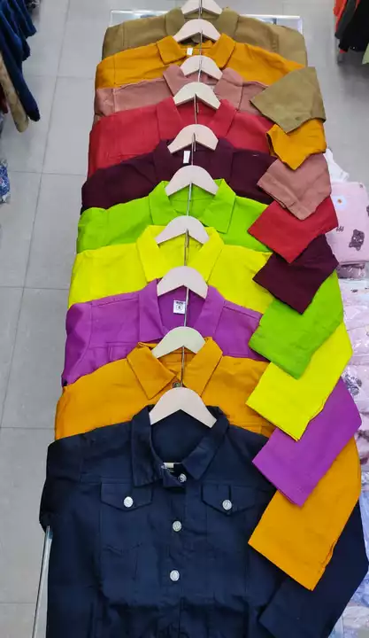 Post image *Catalog Name : JACKET*💜
☘️Fabric : *COTTON+ DENIM MIX* *👗Size : Free Sizes upto 34"* 
 *_Rs. 599/- free shipping_*
📦Ready to Dispatch📦Courier Service By Blue Dart@DTDC☘️Order Now👇💕Exclusive