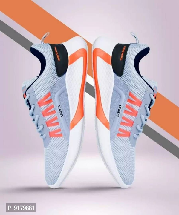 RKM Men Grey Sports Shoes uploaded by business on 12/18/2022