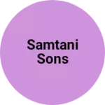 Business logo of Samtani sons