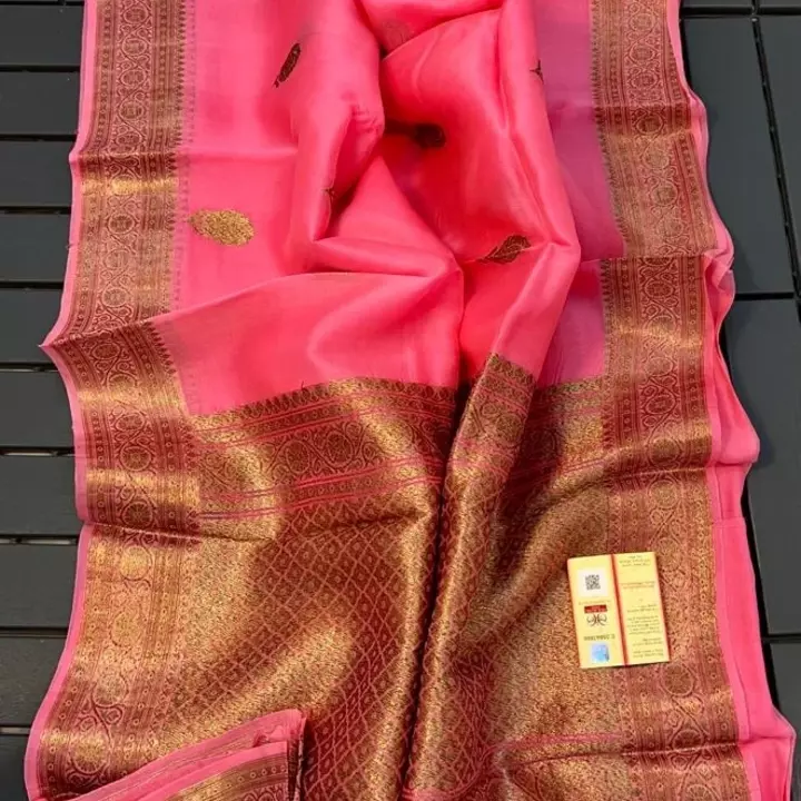 Banarasi Pure Kora Orgenza Silk Sari  uploaded by Khadija's  on 12/18/2022