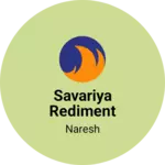 Business logo of Savariya rediment