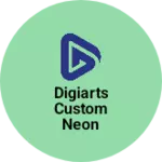 Business logo of DigiArts custom neon
