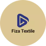 Business logo of Fiza textile