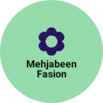 Business logo of Mehjabeen fasion