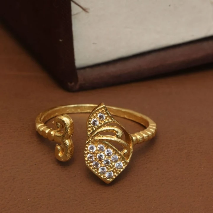 Beautiful Gold Plated Ring uploaded by Bhavani Sales on 12/18/2022