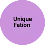 Business logo of Unique fation