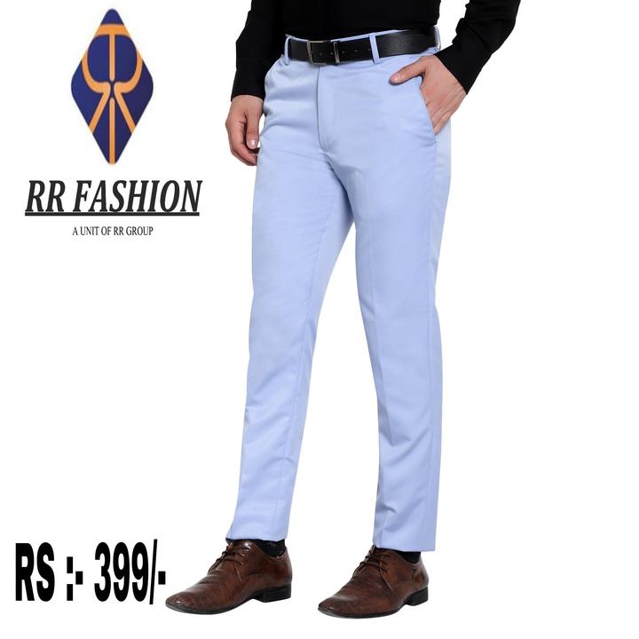 RR FASHION Men's Slim Fit trouser sky blue   uploaded by RR FASHION on 12/18/2022