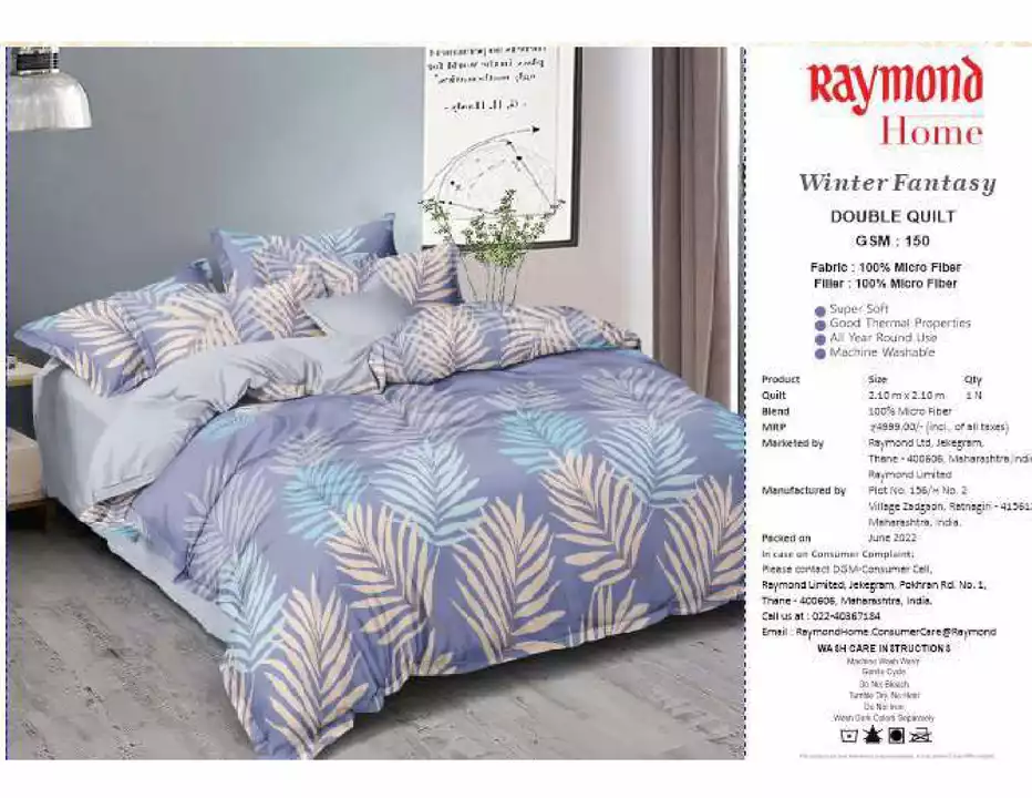 Raymond Home Collections uploaded by Katyayani Foods And Fabrics on 12/18/2022