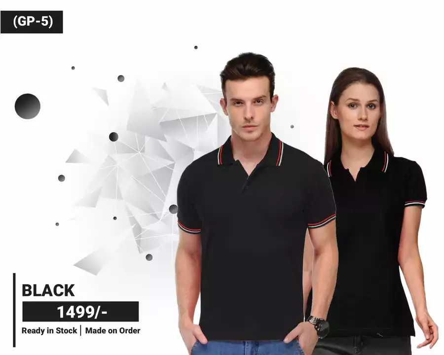 Men Women Premium Polo Neck Office T Shirt uploaded by business on 12/18/2022