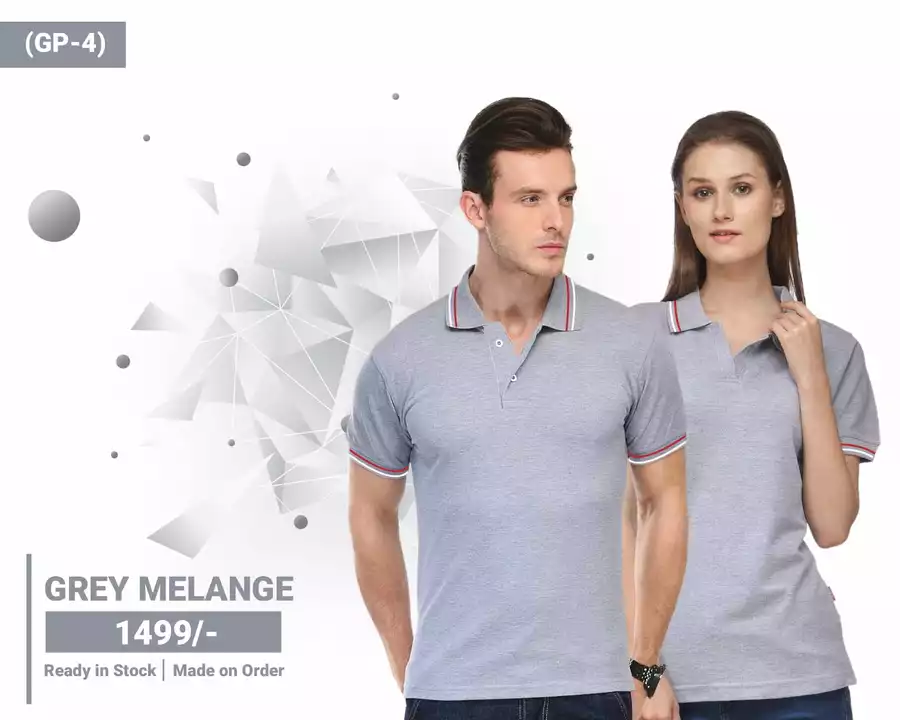 Men Women Premium Polo Neck Office T Shirt uploaded by Katyayani Foods And Fabrics on 12/18/2022