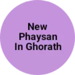 Business logo of New phaysan in ghorath
