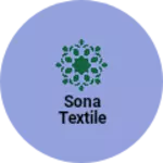 Business logo of Sona textile