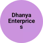 Business logo of Dhanya enterprices