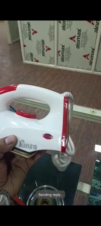 Electric iron  uploaded by Kinza home appliances on 12/19/2022