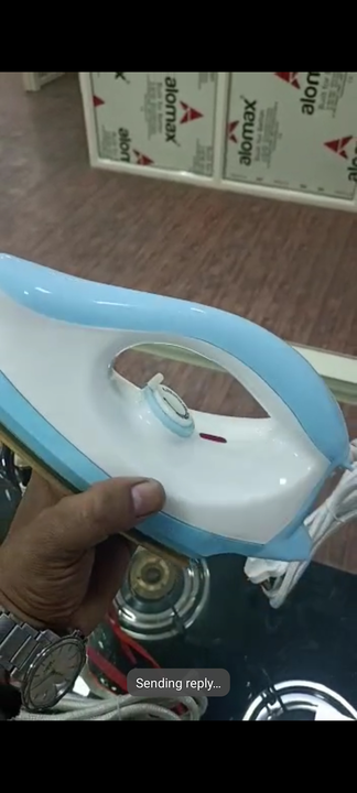 Electric iron uploaded by Kinza home appliances on 12/19/2022