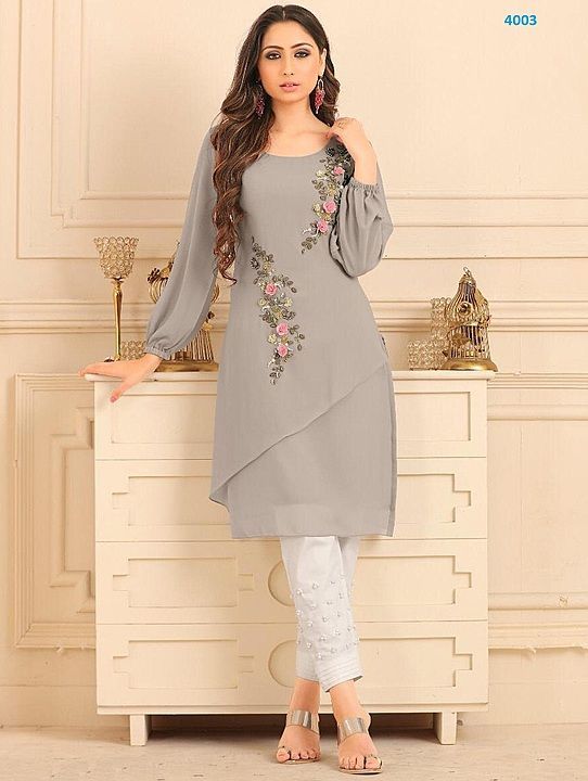 Most Demanding Kurti With Pant ( D Butta) uploaded by Kurti Manufacturer And Wholesaler on 2/3/2021