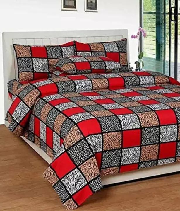 3D double bedsheet  uploaded by Shubham creation on 12/19/2022