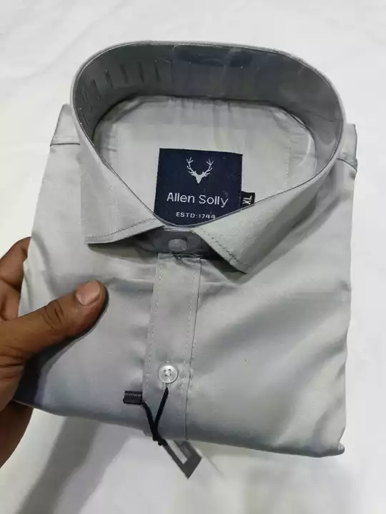 Plain Satin Shirts  uploaded by MENSADORA APPAREL 📞 9930506707 on 12/19/2022
