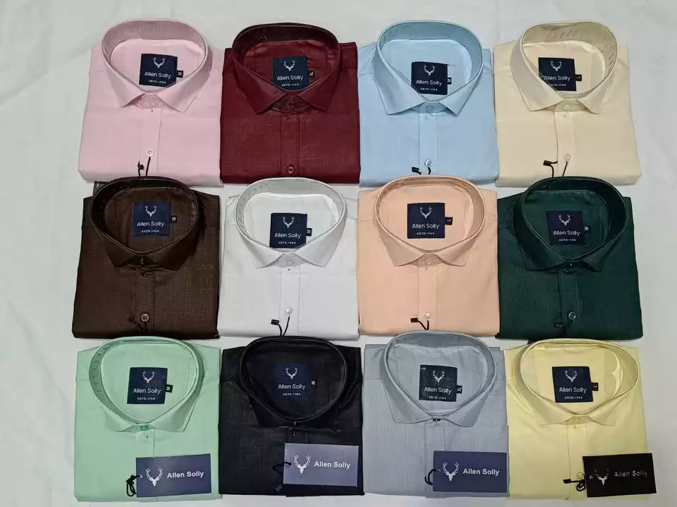 Plain Satin Shirts  uploaded by MENSADORA APPAREL 📞 on 12/19/2022