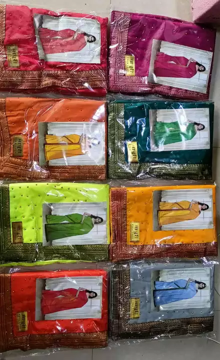 Vichitra plen border full lace uploaded by S.K cloth house on 12/19/2022