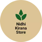 Business logo of Nidhi kirana store