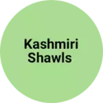 Business logo of Kashmiri shawls