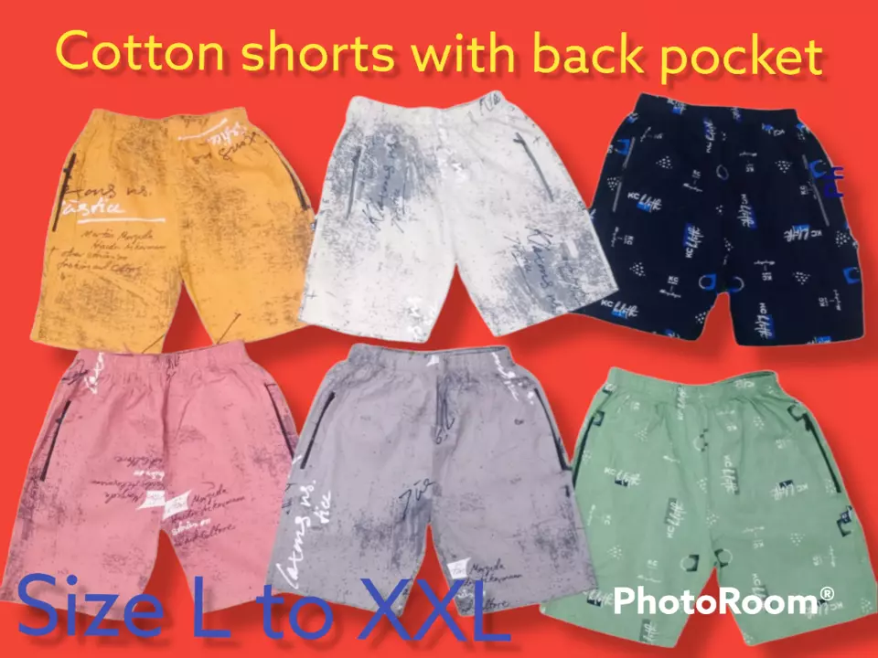 Cotton washing shorts uploaded by business on 12/19/2022