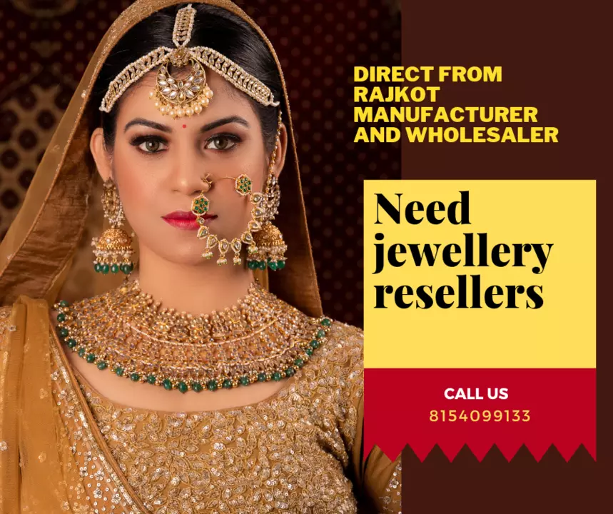 Need jewellery resellers uploaded by Madhav enterprise on 12/19/2022