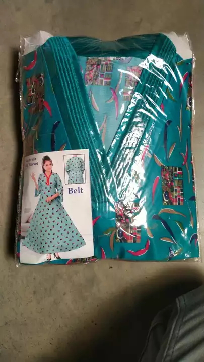 Umbrella Sarina heavy Nighty  uploaded by Arihant Handloom  on 12/19/2022