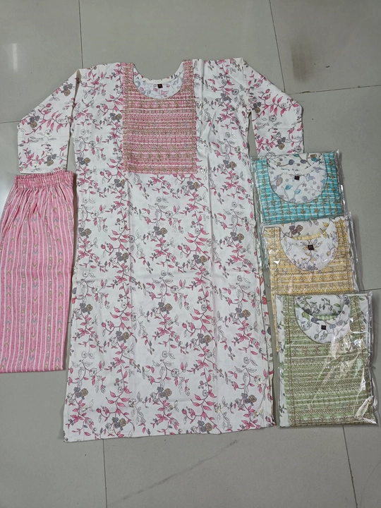 Stylish kurti with pent  uploaded by business on 12/19/2022