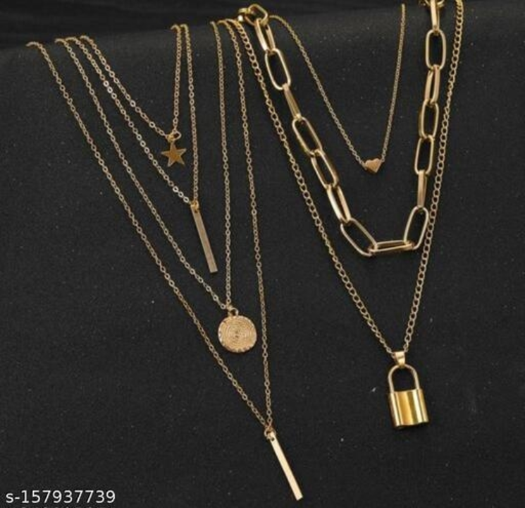 Catalog Name:*Shimmering Bejeweled Women Necklaces & Chains* Base Metal: Alloy Plating: Rose Gold Pl uploaded by business on 12/19/2022