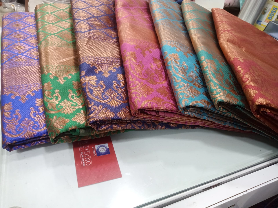 Dusty silk uploaded by Jalan fashion saree menufecturer on 12/19/2022